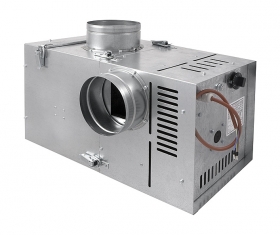 Zostava ventilátor - bypass s filtrom BANAN1-II, 370 m3/h, pozink