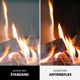 Predné sklo ANTRIREFLEX pre VITAL 37 S C, pre zemný plyn/LPG