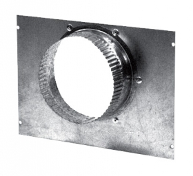 Nasávacia príruba AEROVAL pre tlačné ventilátory, o160 mm