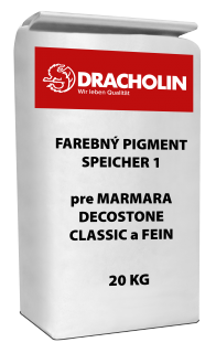 DRACHOLIN, SCHIEFER 10 farebný pigment pre MARMARA DECOSTONE CLASSIC a FEIN 20 kg